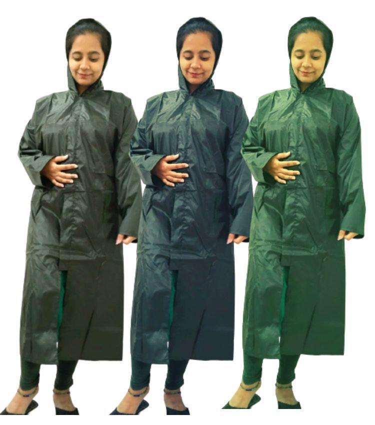 Waterproof Portable Rain Coat pack of -2