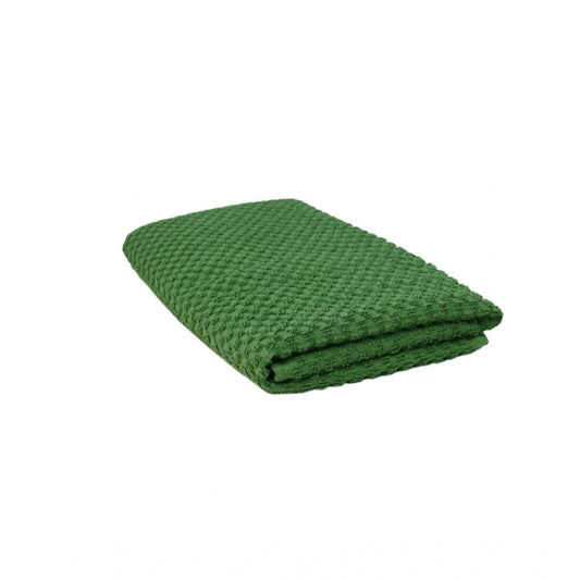 Generic Cotton Popcorn Weave Bath Towels (Green)