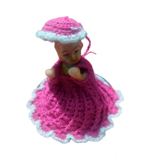 Generic Laddu Gopal Tharad Dress Size: 0 To 6 (Magenta)