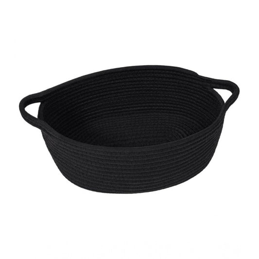 Generic Cotton Baby Gift Basket Pack of 1 Storage Basket For Clothes (Black)