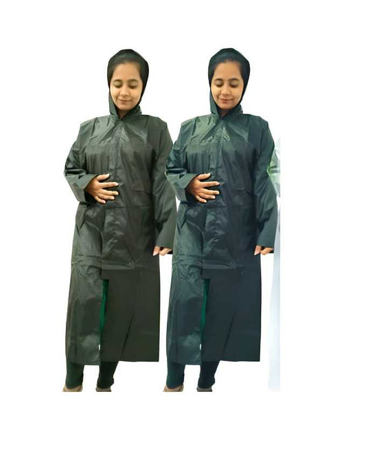 Waterproof Portable Rain Coat pack of -2